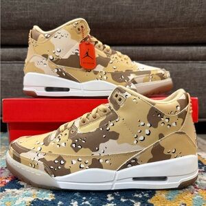 Size 10.5W/9M - WNBA x Women’s Air Jordan 3 Retro “Desert Camo”